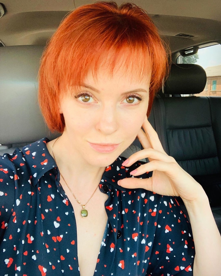 Couleur de cheveux rouge cuivré