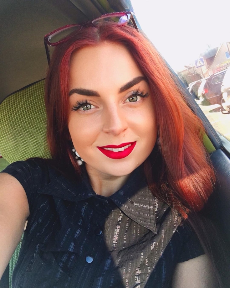 Couleur de cheveux rouge cuivré