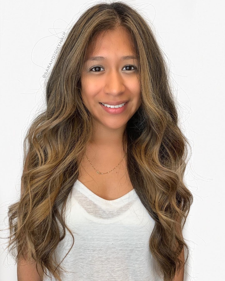 Photo couleur de cheveux châtain clair