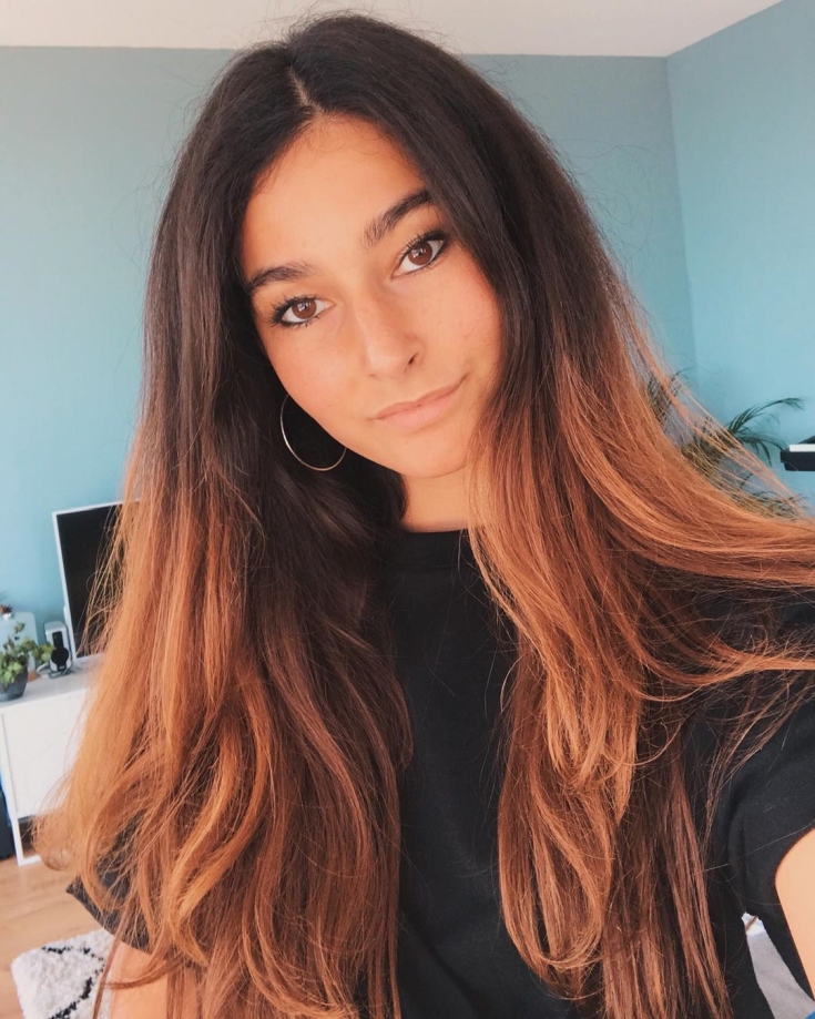 Couleur des cheveux châtain clair