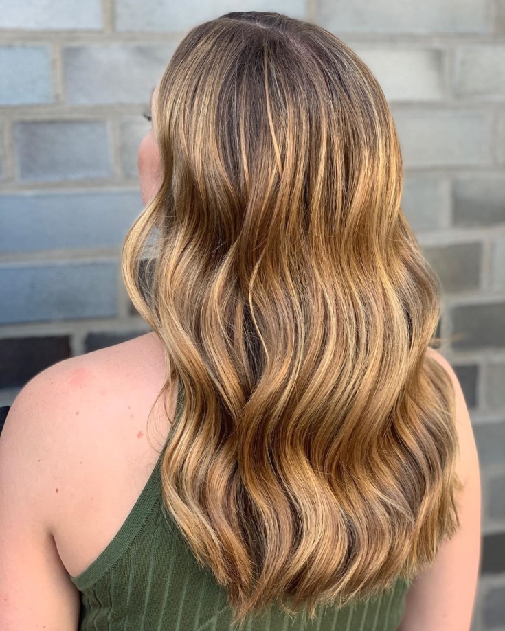 Couleur des cheveux châtain clair