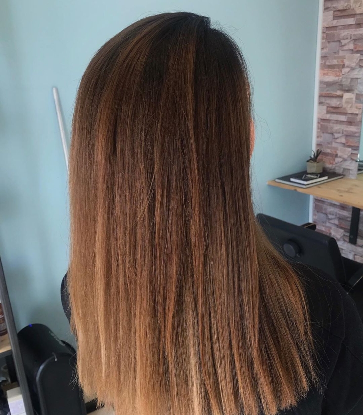 Couleur des cheveux châtain clair