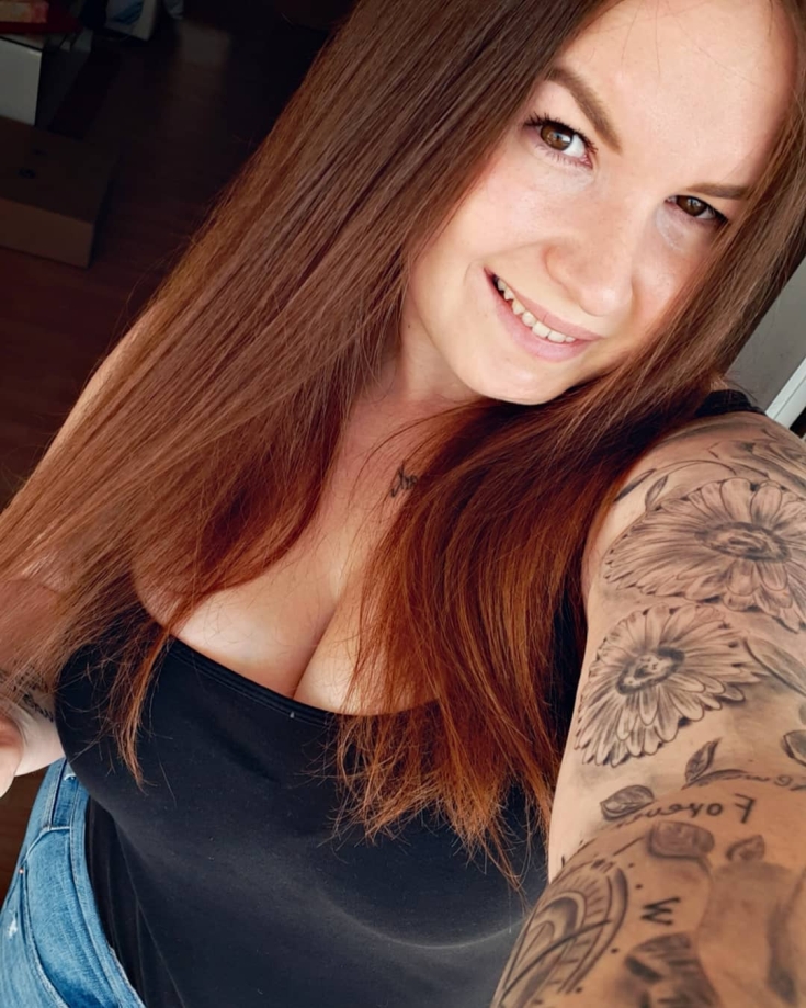 Couleur des cheveux brun rougeâtre