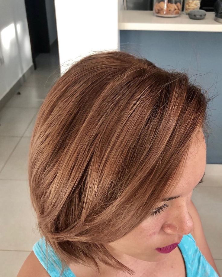 Couleur des cheveux châtain clair