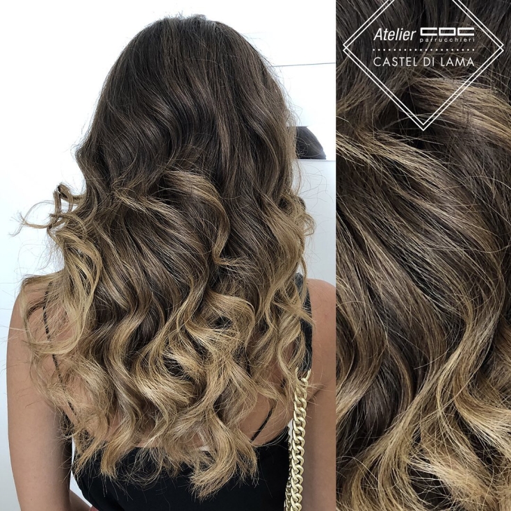 Couleur de cheveux brun froid