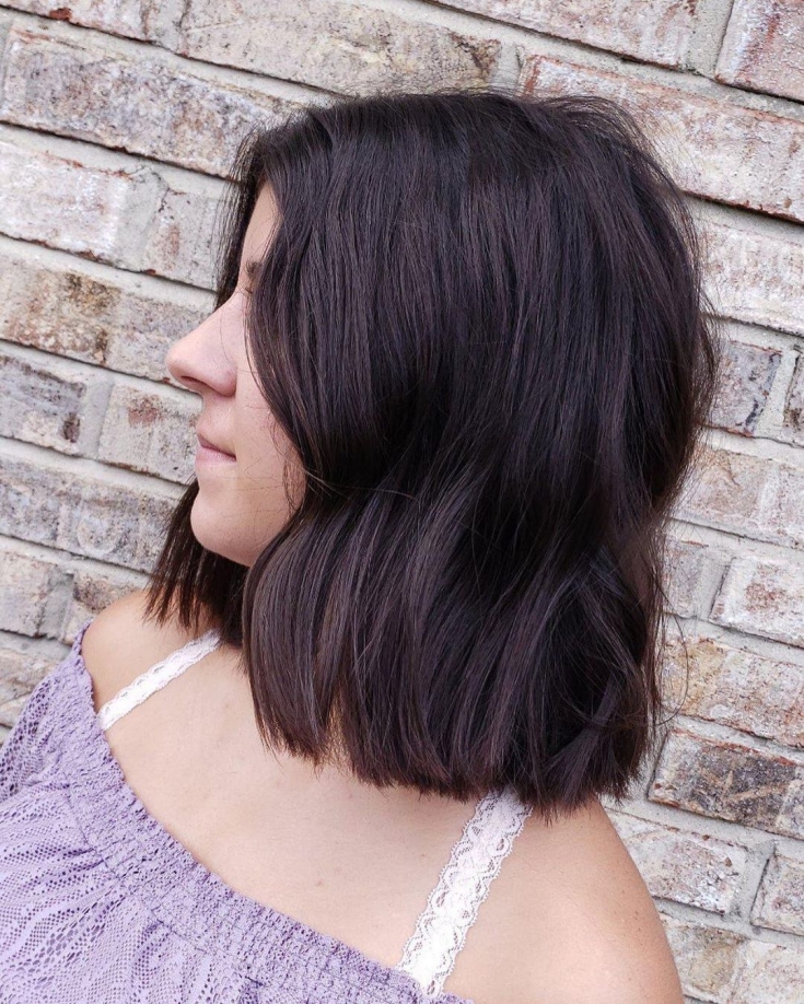 Couleur de cheveux brun froid