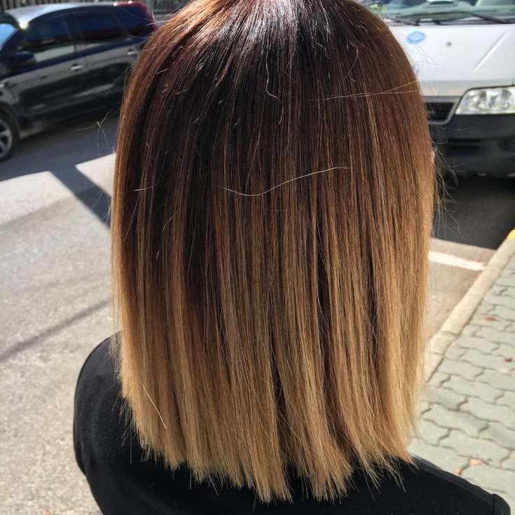 Couleur des cheveux châtain clair