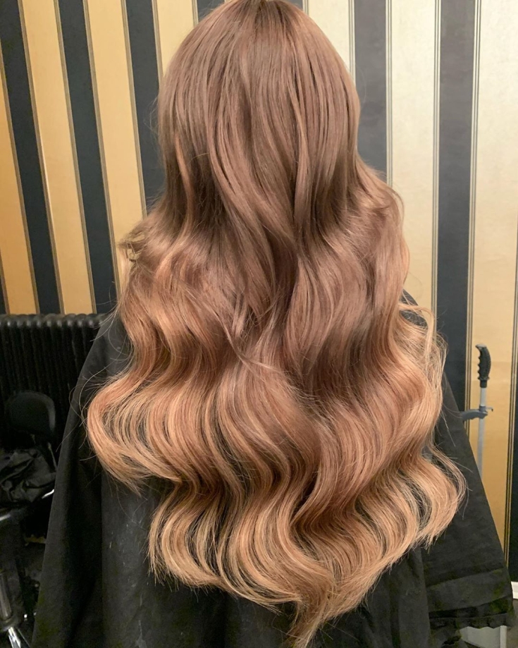 Couleur des cheveux châtain clair