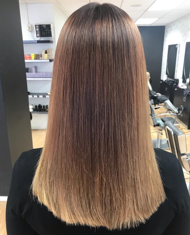 Photo couleur de cheveux châtain clair