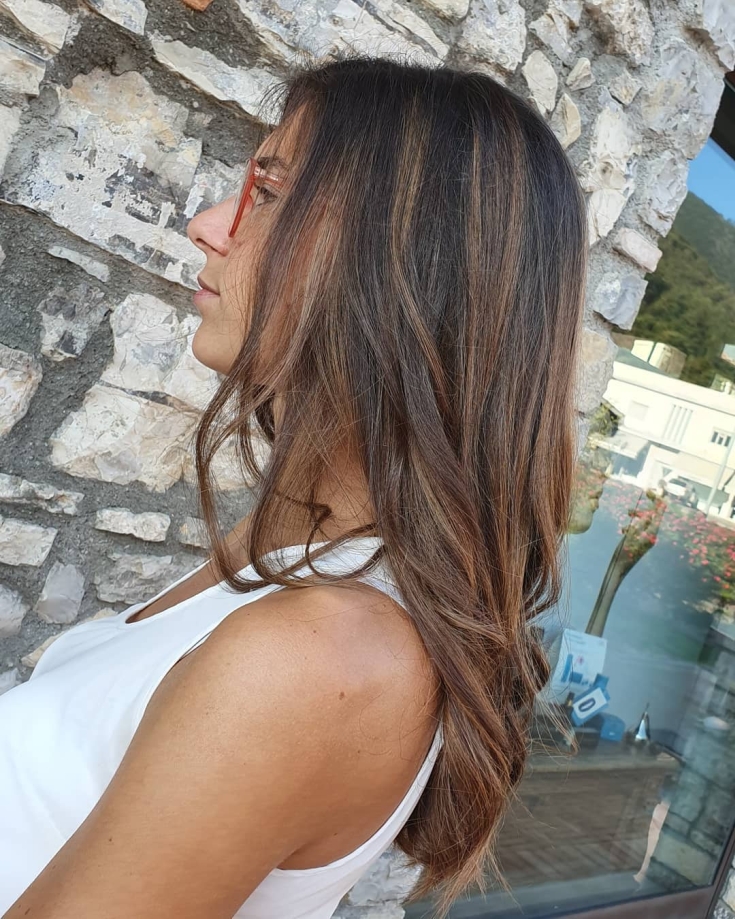 Photo couleur de cheveux châtain clair