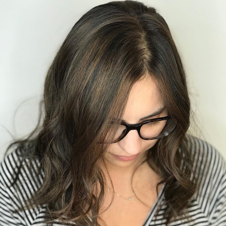 Photo couleur de cheveux châtain clair