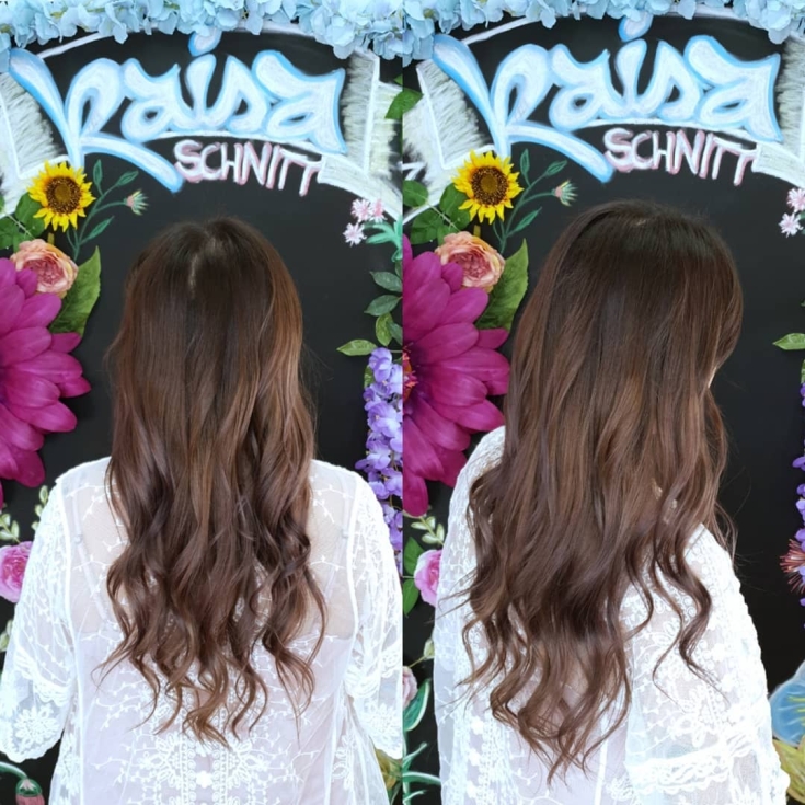 Couleur des cheveux brun rougeâtre