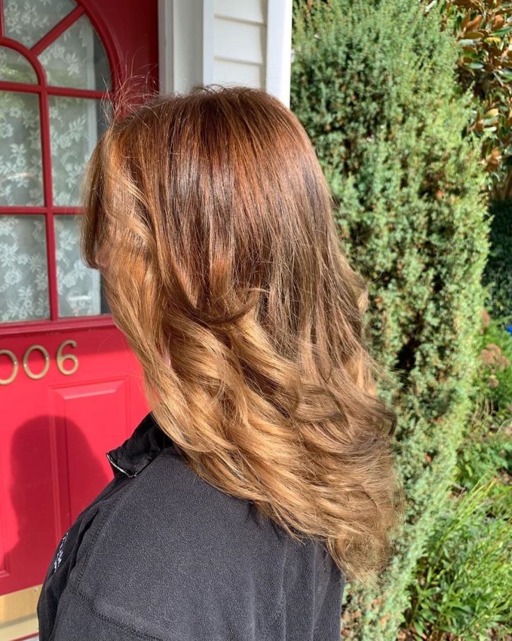 Couleur des cheveux châtain clair