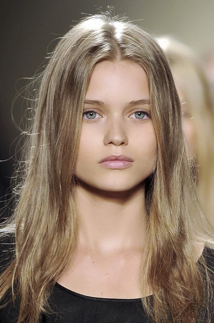 Couleur de cheveux claire pour les yeux gris