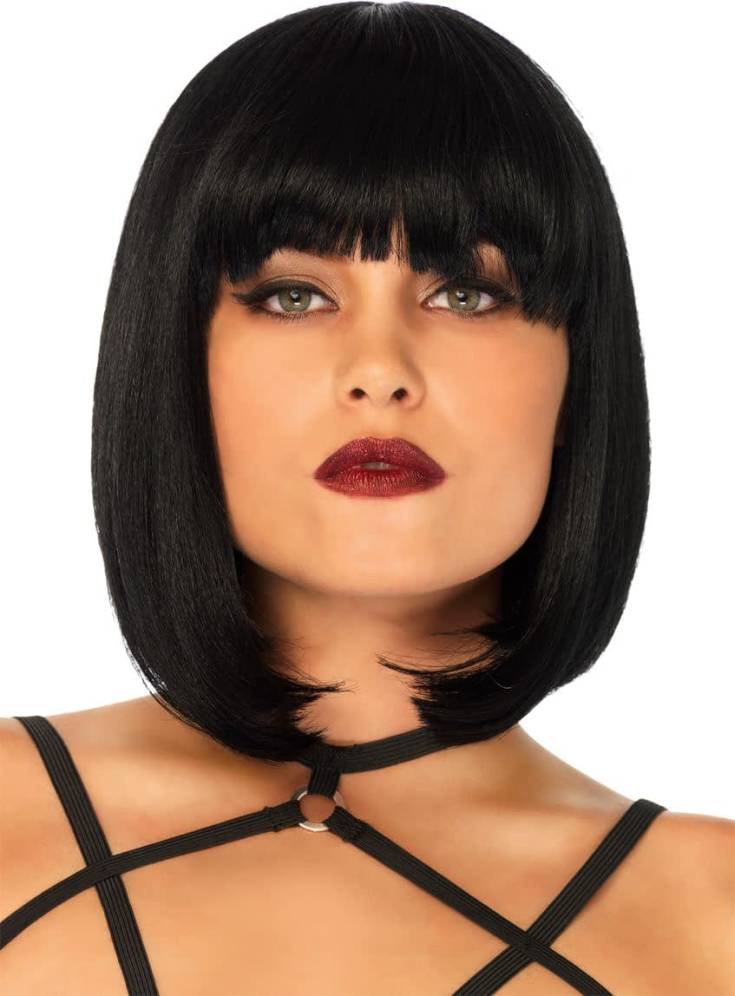 Couleur de cheveux noir bob