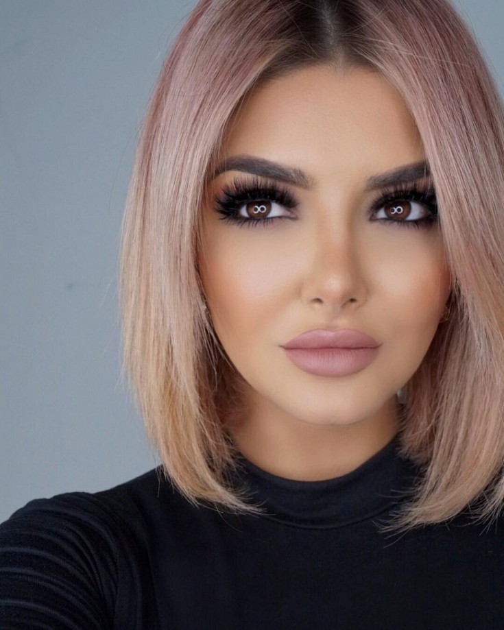 (+150 photo) Couleur de cheveux claire pour les yeux marrons