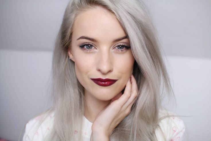 Couleur de cheveux claire pour les yeux gris