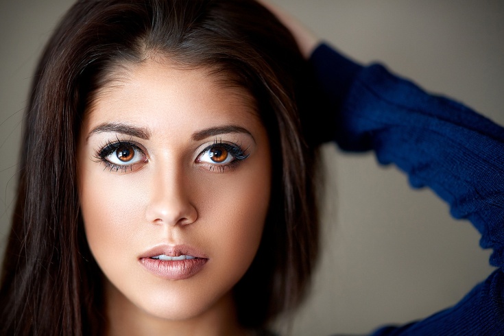 (+150 photo) Couleur de cheveux claire pour les yeux marrons