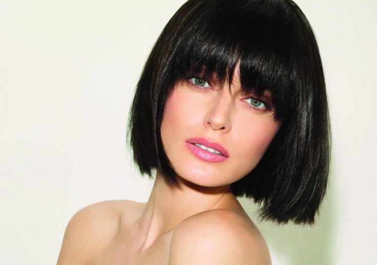 (+180 photos) Coloration cheveux noirs pour cheveux courts