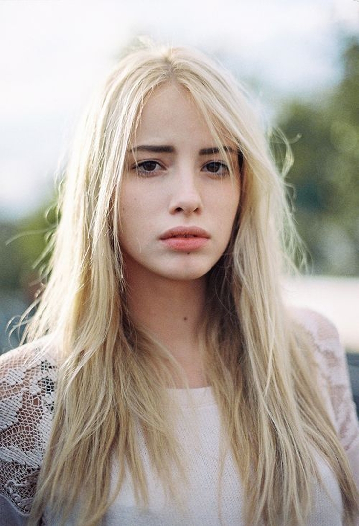 Couleur de cheveux claire pour les yeux bruns