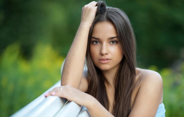 (+150 photo) Couleur de cheveux claire pour les yeux marrons