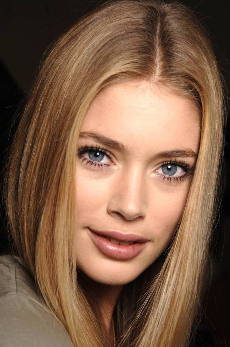 Couleur de cheveux claire pour les yeux gris