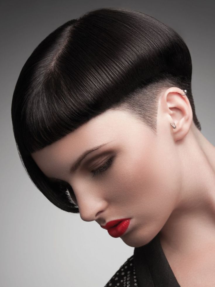 (+180 photos) Coloration cheveux noirs pour cheveux courts