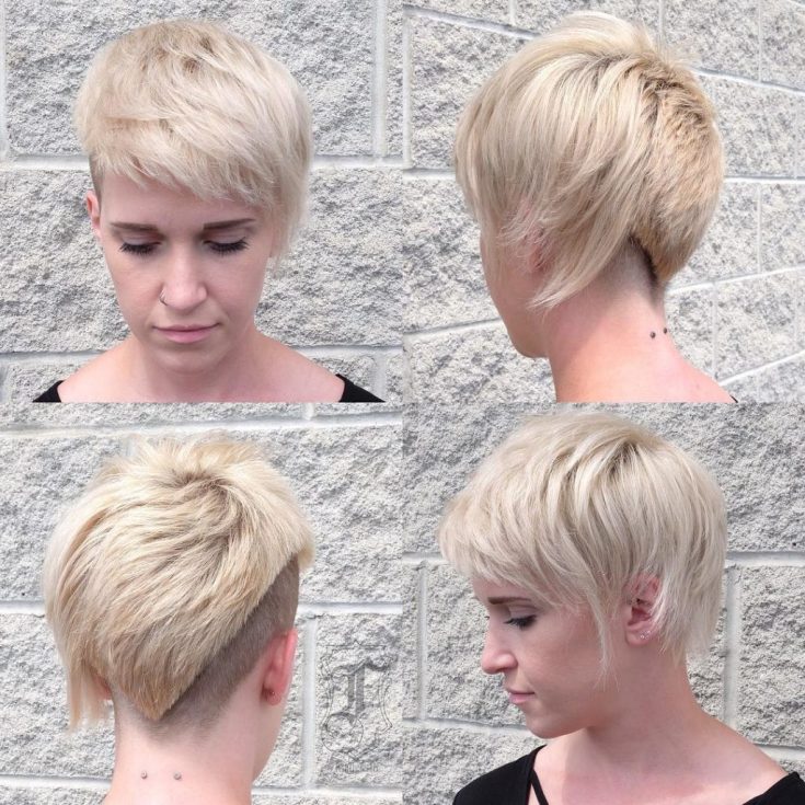 Coupe de cheveux Pixie pour cheveux courts et moyens