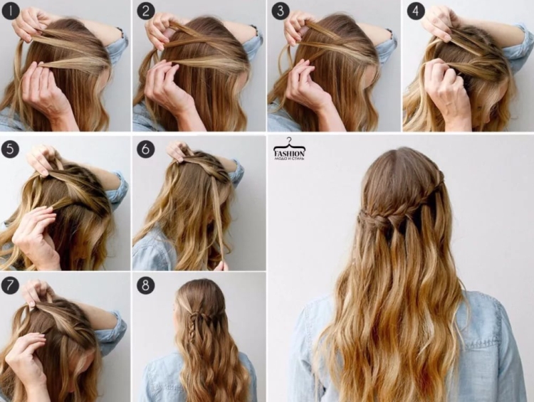 Coiffures pour la nouvelle année pour cheveux moyens faites-le vous-même à la maison
