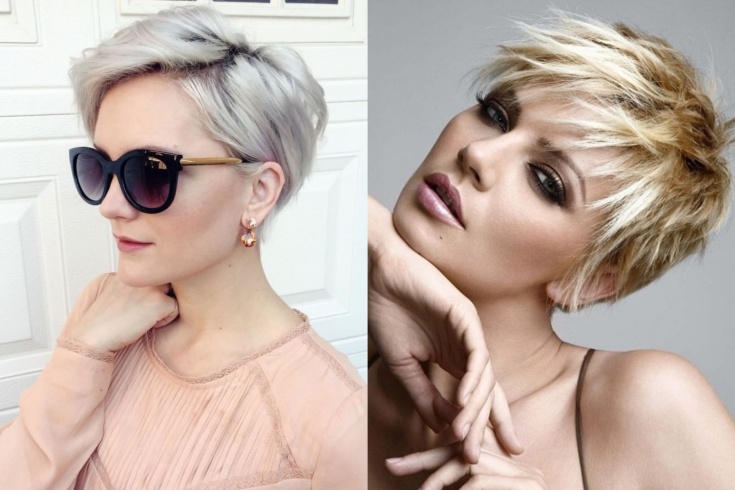 Coupe de cheveux Pixie pour cheveux courts et moyens