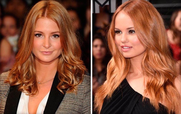 Couleur de cheveux laiteuse avec différentes nuances