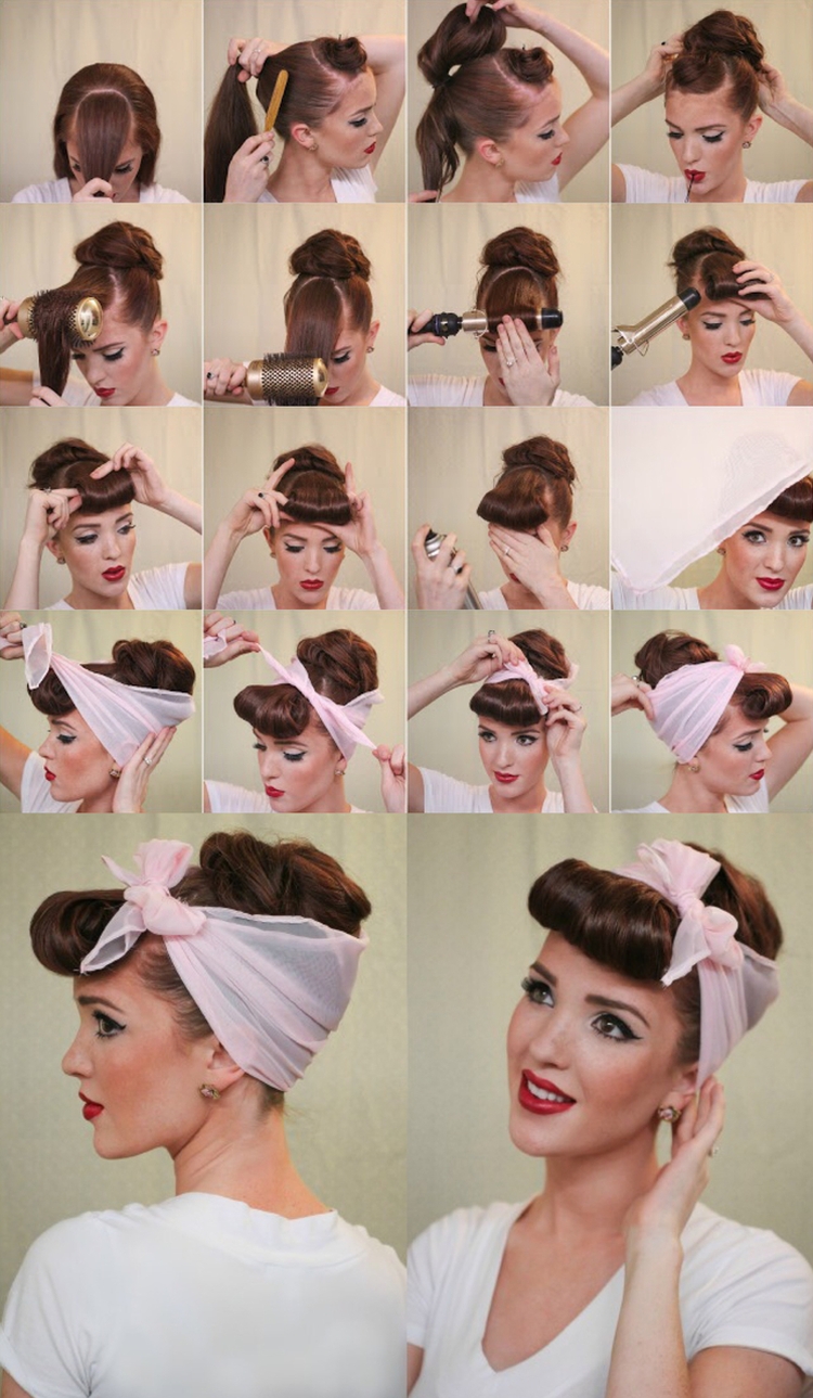 Coiffures pour la nouvelle année pour cheveux moyens faites-le vous-même à la maison