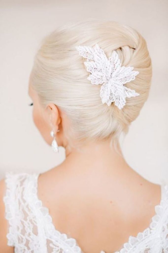 (+240 photos) Coiffures de mariage pour cheveux longs avec un voile