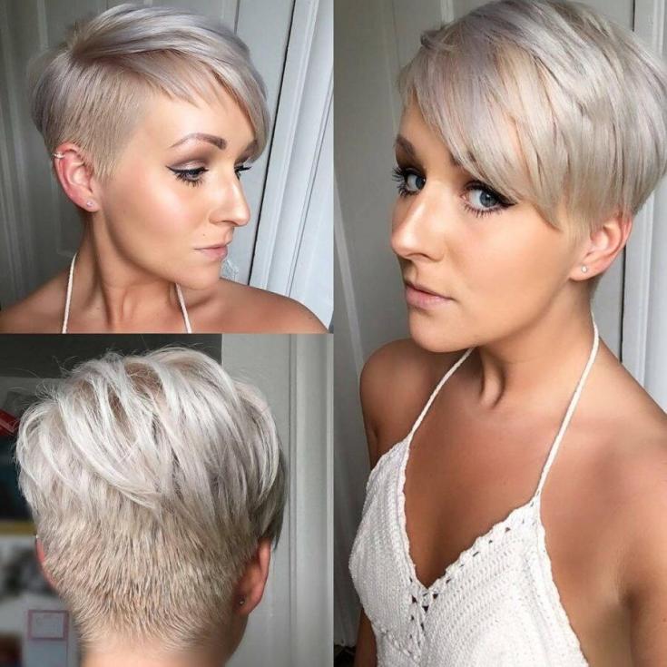 Coupe de cheveux Pixie pour cheveux courts et moyens