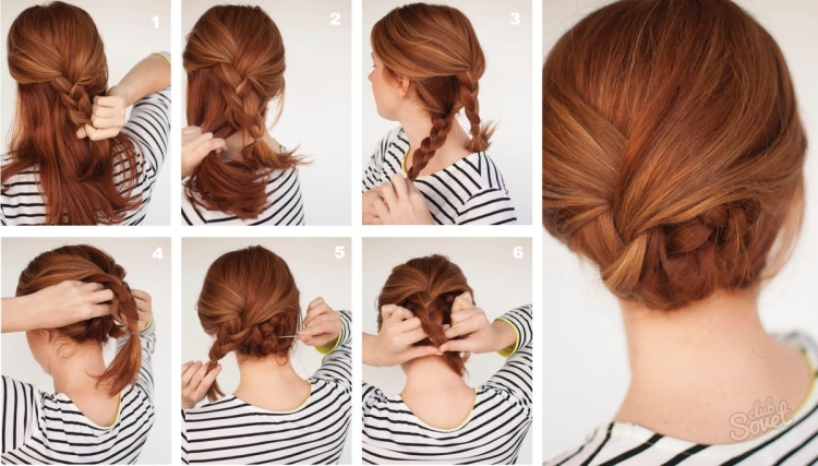 Coiffures pour la nouvelle année pour cheveux moyens faites-le vous-même à la maison