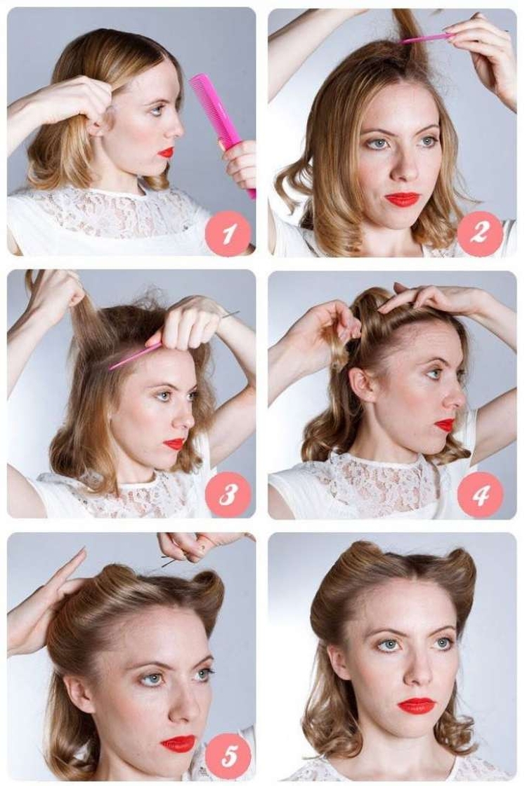 Coiffures pour le Nouvel An pour cheveux courts avec vos propres mains à la maison