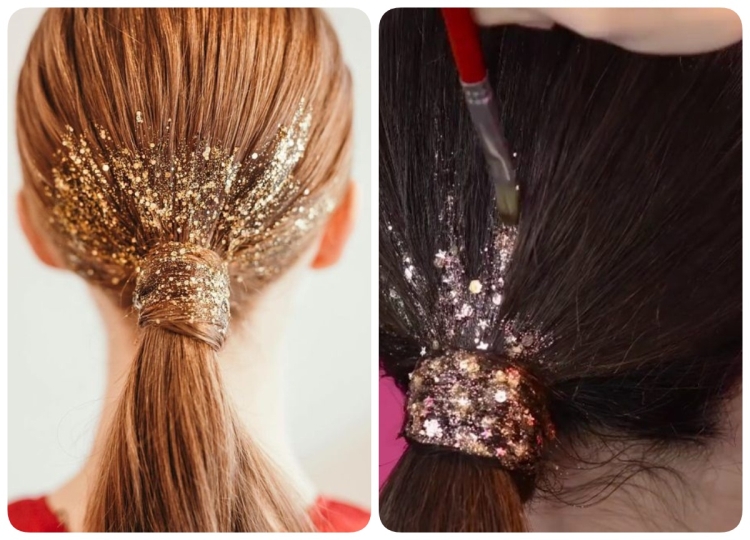 Coiffures pour la nouvelle année pour cheveux moyens faites-le vous-même à la maison