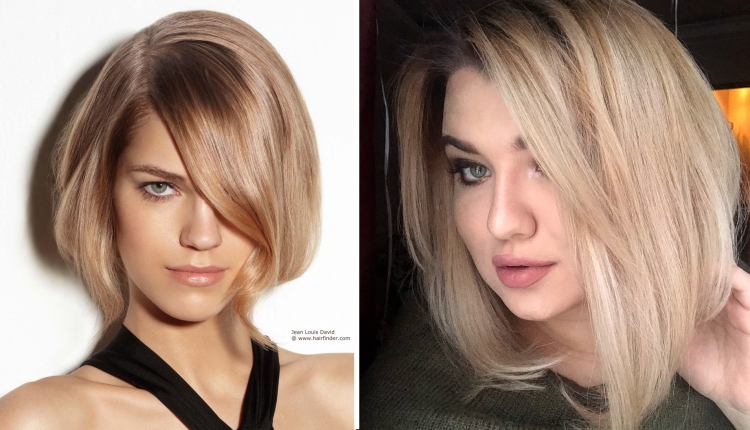 Couleur de cheveux laiteuse avec différentes nuances
