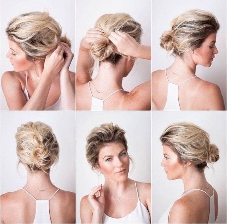 Coiffures pour le Nouvel An pour cheveux courts avec vos propres mains à la maison