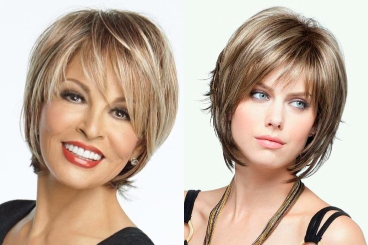 Coiffures femmes pour un visage rond après 40 ans