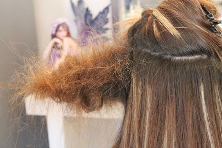 (+180 photos) Shatush sur cheveux foncés de longueur moyenne