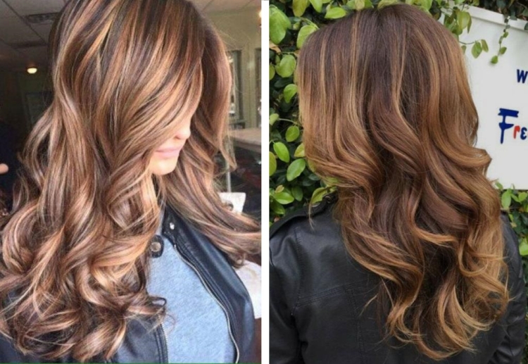 Couleur de cheveux laiteuse avec différentes nuances