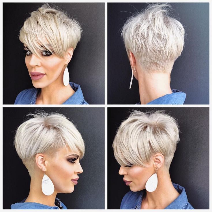 Coupe de cheveux Pixie pour cheveux courts et moyens