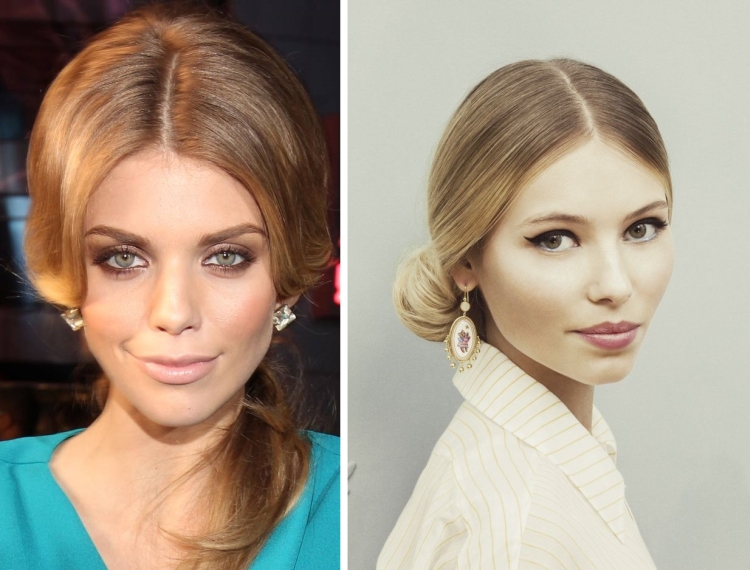 Coiffures pour la nouvelle année pour cheveux moyens faites-le vous-même à la maison