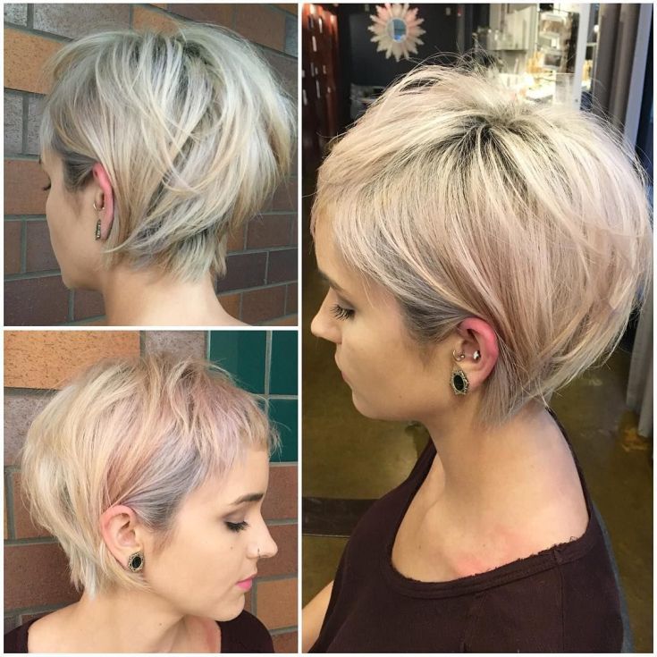Coupe de cheveux Pixie pour cheveux courts et moyens