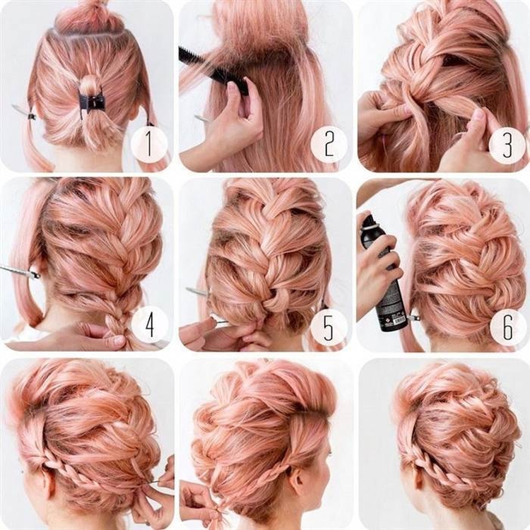 Coiffures pour le Nouvel An pour cheveux courts avec vos propres mains à la maison