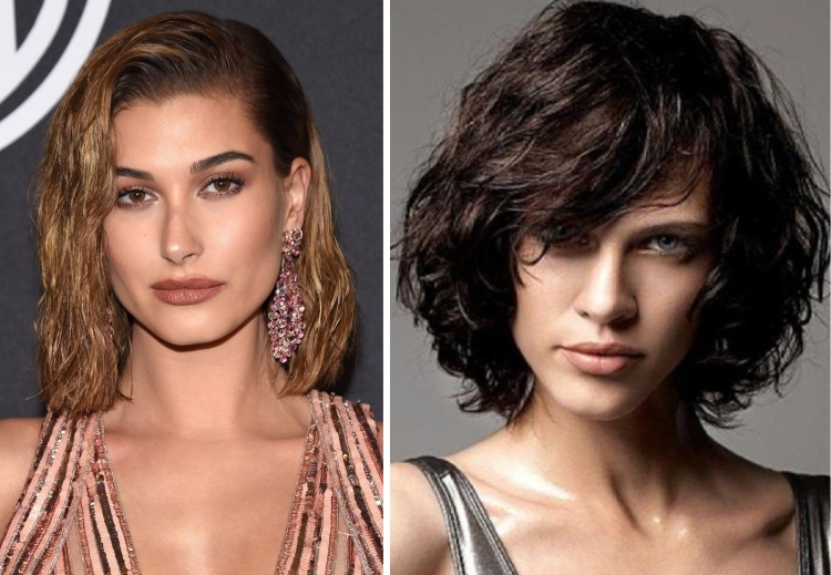 Coiffures pour la nouvelle année pour cheveux moyens faites-le vous-même à la maison