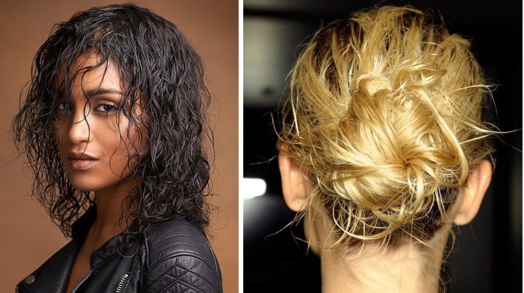 Coiffures pour la nouvelle année pour cheveux moyens faites-le vous-même à la maison