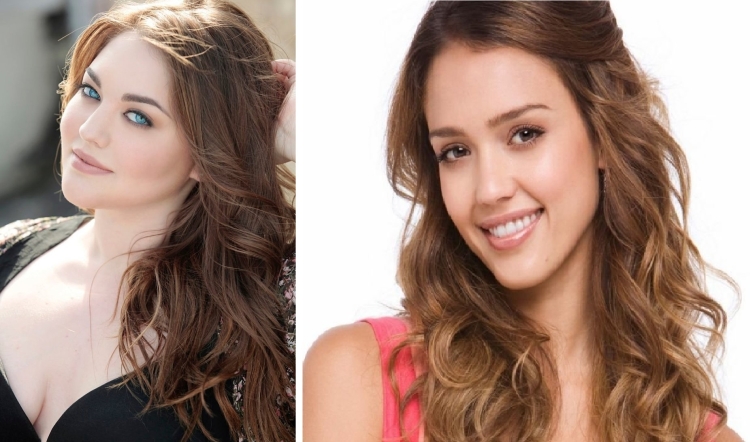 Couleur de cheveux laiteuse avec différentes nuances