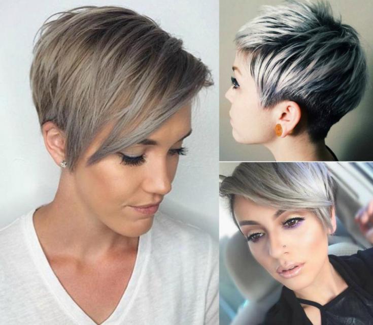 Coupe de cheveux Pixie pour cheveux courts et moyens